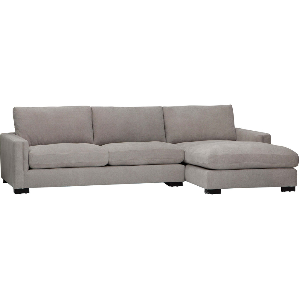 Midland 2 Piece Sectional, Elite Dove