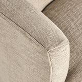 Mila Swivel Chair, Laken Stone-Furniture - Chairs-High Fashion Home