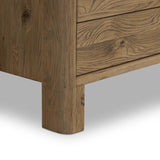 Noeline Media Console, Resawn Worn Oak-Furniture - Storage-High Fashion Home