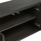 Noeline Media Console, Smoked Black Oak-Furniture - Storage-High Fashion Home