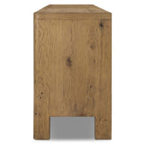 Noeline Sideboard, Resawn Worn Oak-Furniture - Storage-High Fashion Home