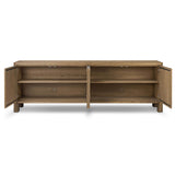 Noeline Sideboard, Resawn Worn Oak-Furniture - Storage-High Fashion Home