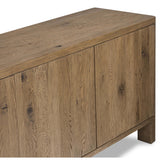 Noeline Sideboard, Resawn Worn Oak-Furniture - Storage-High Fashion Home