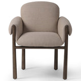 Olia Dining Chair, Alcala Taupe-Furniture - Dining-High Fashion Home