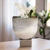 Ophelia Pedestal Vase-Accessories-High Fashion Home