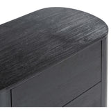 Paden Nightstand, Aged Black-Furniture - Bedroom-High Fashion Home