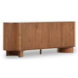 Paden Sideboard, Seasoned Brown-Furniture - Storage-High Fashion Home