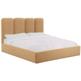 Palani Bed, Honey-Furniture - Bedroom-High Fashion Home