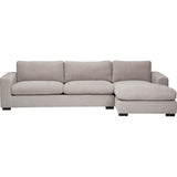 Paul 2 Piece Sectional, Elite Dove-Furniture - Sofas-High Fashion Home