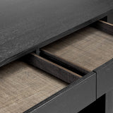 Pilar Desk, Ebony-Furniture - Office-High Fashion Home