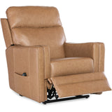 Thyme Leather Power Recliner w/Lift, Seville Fawn-Furniture - Chair-High Fashion Home