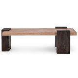 Rio Rectangular Coffee Table-Furniture - Accent Tables-High Fashion Home