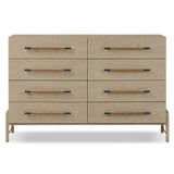 Rosedale 8 Drawer Dresser, Yucca Oak-Furniture - Bedroom-High Fashion Home