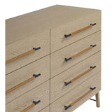 Rosedale 8 Drawer Dresser, Yucca Oak-Furniture - Bedroom-High Fashion Home