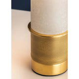 Sefton Rechargeable Lamp, Aged Brass-Lighting-High Fashion Home