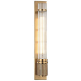 Shaw Sconce, Aged Brass-Lighting-High Fashion Home