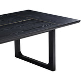 Shiloh Rectangular Dining Table, Black-Furniture - Dining-High Fashion Home