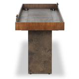 Shuffleboard Table, Carbonized Black-Furniture-High Fashion Home