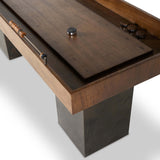 Shuffleboard Table, Carbonized Black-Furniture-High Fashion Home