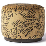 Sinclair Round Ottoman, Balkan Ochre