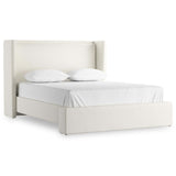 Sophia Bed, Cream-Furniture - Bedroom-High Fashion Home