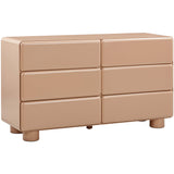 Tammy 6 Drawer Dresser, Taupe-Furniture - Bedroom-High Fashion Home