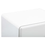 Tammy Nightstand, White-Furniture - Bedroom-High Fashion Home