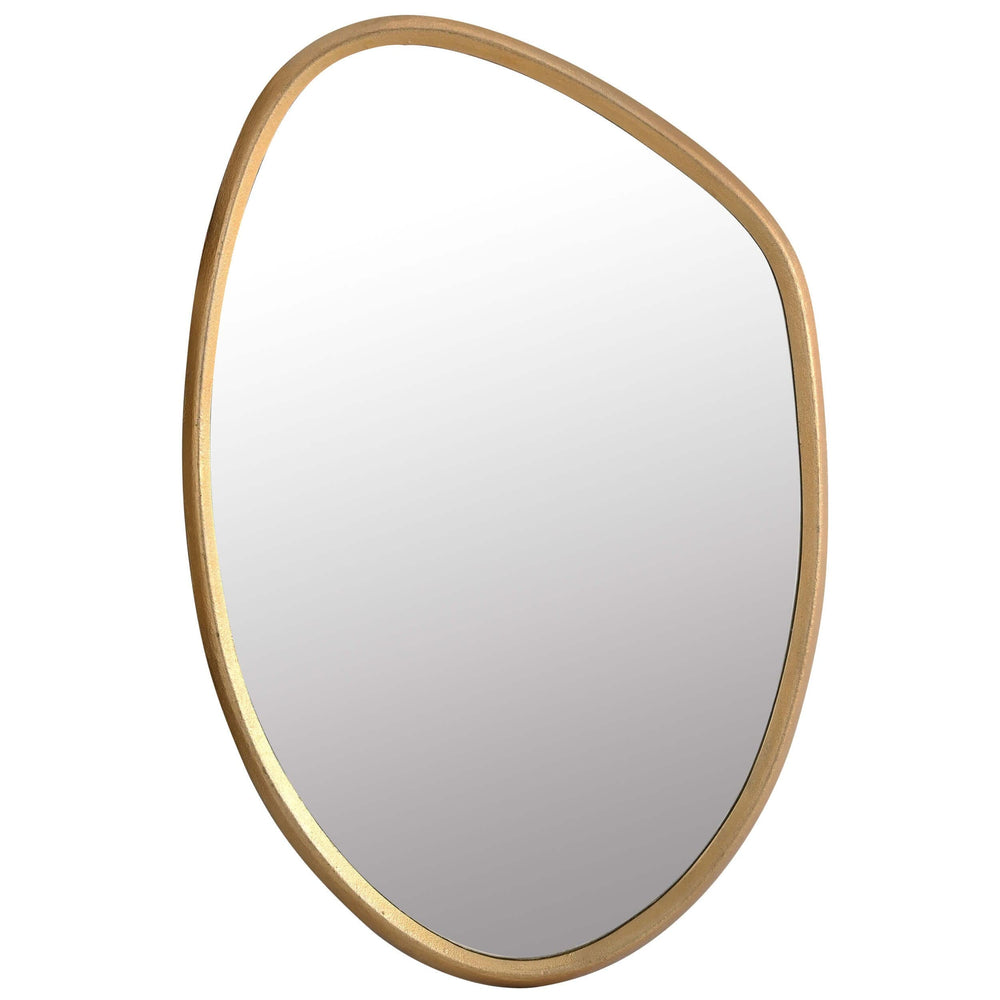 Mika Wall Mirror, Gold-Accessories-High Fashion Home