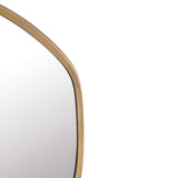 Mika Wall Mirror, Gold-Accessories-High Fashion Home