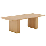 Chelsea Rectangular Dining Table, Natural