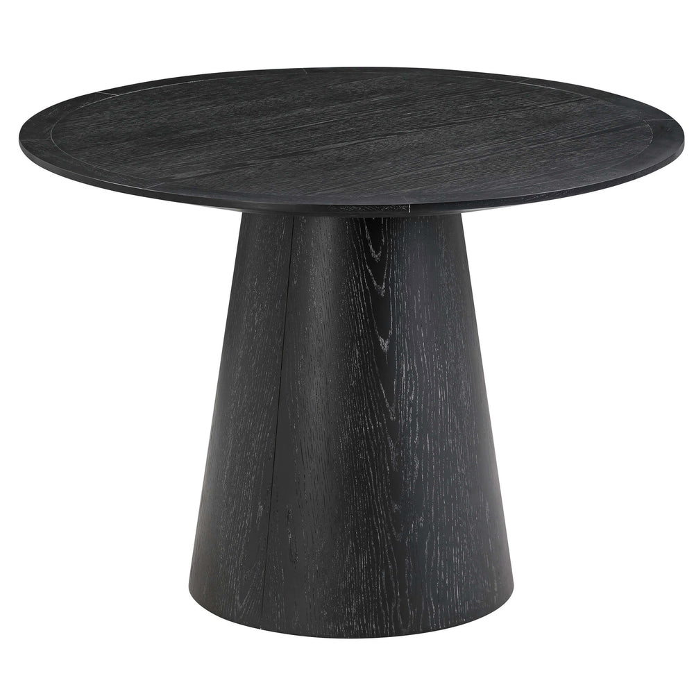 Sahara Round Dining Table, Black