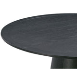 Sahara Round Dining Table, Black