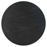 Sahara Round Dining Table, Black