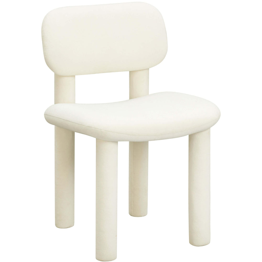 Elise Dining Chair, Ivory-Furniture - Dining-High Fashion Home