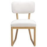 Bobbie Dining Chair, Cream, Set of 2