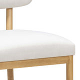 Bobbie Dining Chair, Cream, Set of 2