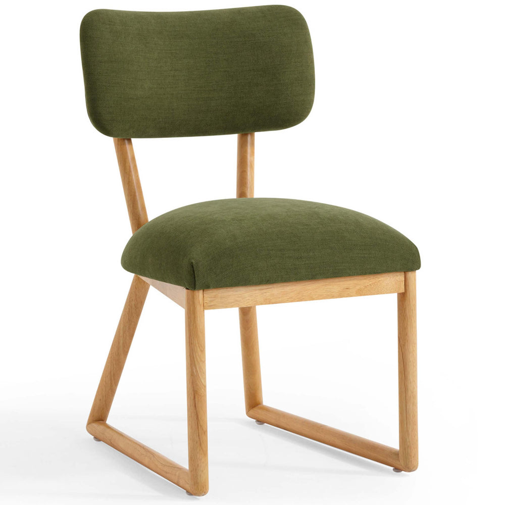 Bobbie Dining Chair, Green, Set of 2