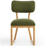 Bobbie Dining Chair, Green, Set of 2