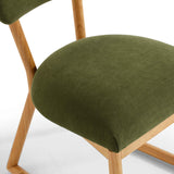 Bobbie Dining Chair, Green-Furniture - Dining-High Fashion Home