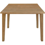 Polly Rectangular Extension Dining Table, Natural-Furniture - Dining-High Fashion Home