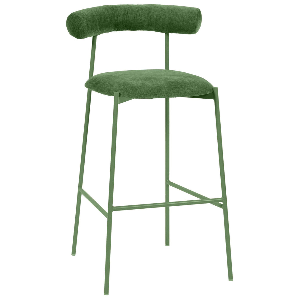 Liliana Bar Stool, Forrest Green-Furniture - Dining-High Fashion Home