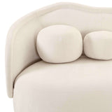 Circe Sofa, Textured Cream-Furniture - Sofas-High Fashion Home