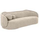 Circe Sofa, Textured Taupe-Furniture - Sofas-High Fashion Home