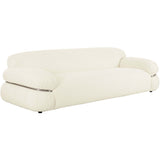 Leyla Boucle Sofa, Cream-Furniture - Sofas-High Fashion Home