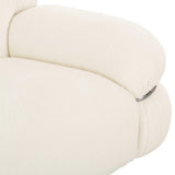 Leyla Boucle Sofa, Cream-Furniture - Sofas-High Fashion Home