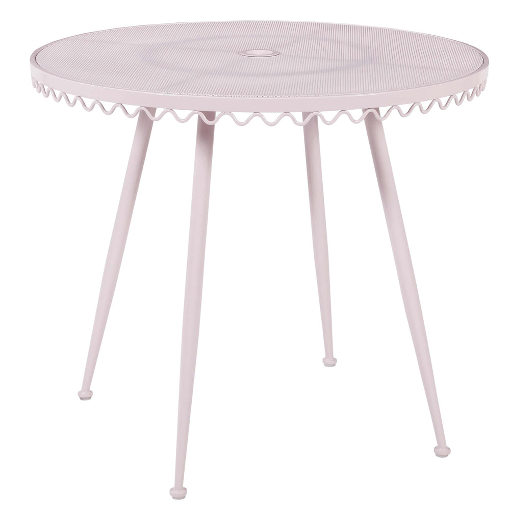 Erica Outdoor Cafe Table, Pink