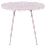 Erica Outdoor Cafe Table, Pink