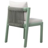 Nancy Outdoor Dining Chair, Mint Green, Set of 2-Furniture - Dining-High Fashion Home