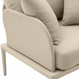 Kapri Outdoor Chair, Taupe-Furniture - Chairs-High Fashion Home