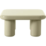 Memphis Coffee Table, Cream-Furniture - Accent Tables-High Fashion Home